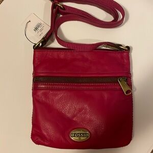 Fossil Explorer mini crossbody bag. NWT